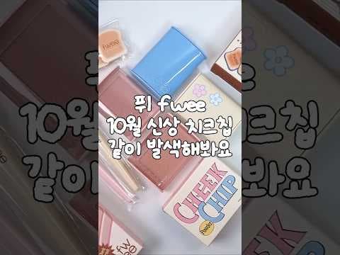 올리브영 신상 피시월 치크칩 파우더형 소개합니다
