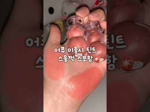 어퓨 블러틴트 신상 출시 올리브영에서 추천 컬러