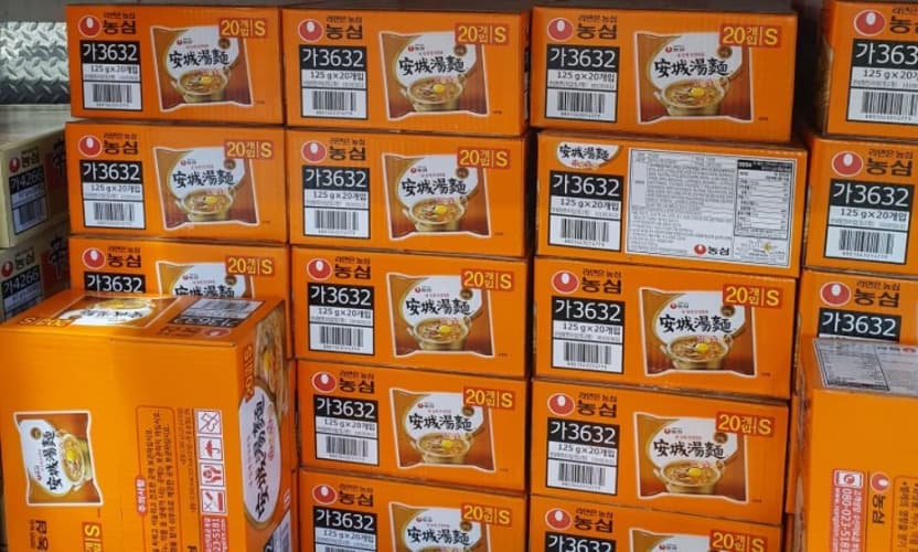 농심 안성탕면 125G X 20