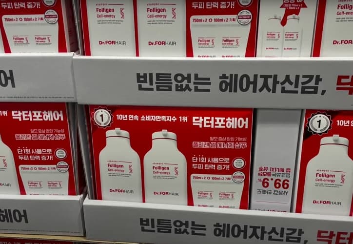 닥터포헤어 샴푸 750ML X 2개 + 100ML X 2