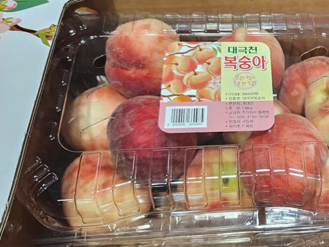 대극천복숭아 (1.8KG)