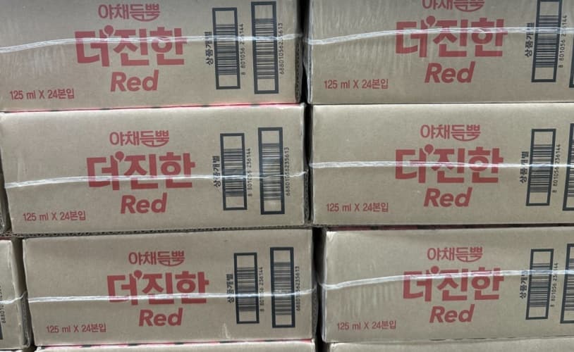 더진한 레드 주스 125ML X 24