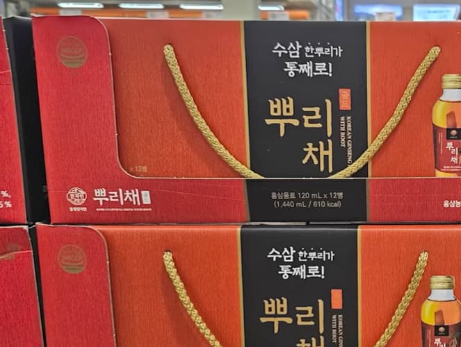 동원천지인 뿌리채홍삼음료 120ML X 12병