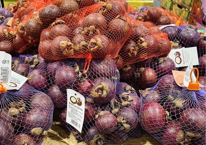 망고스틴(1KG) 원산지 : 태국