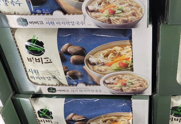 비비고 바지락칼국수 321G X 6