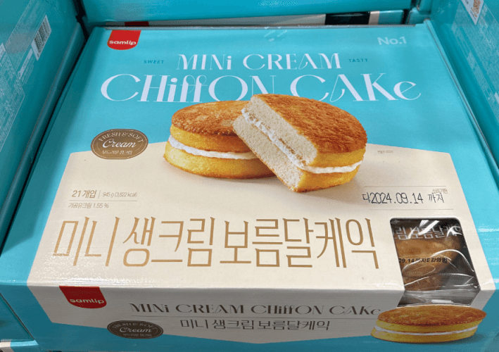 삼립 미니생크림보름달 45G X 21