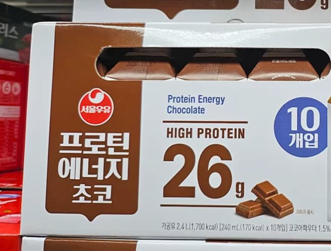 서울우유 프로틴에너지 초코 240ML X 10