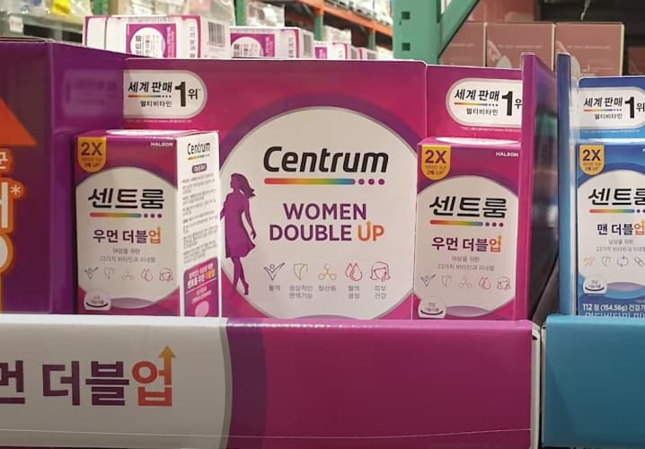 센트룸멀티비타민(우먼,맨) 더블업 112CT