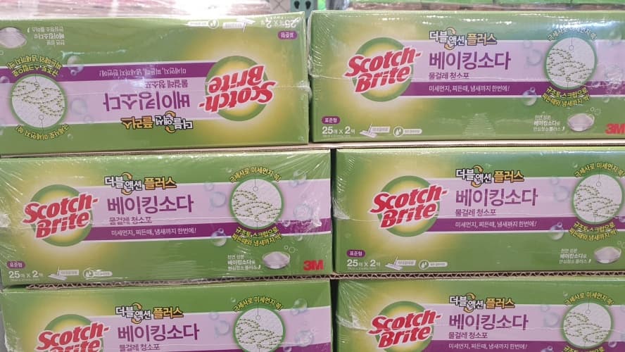 스카치브라이트 베이킹소다청소포 WET 50매