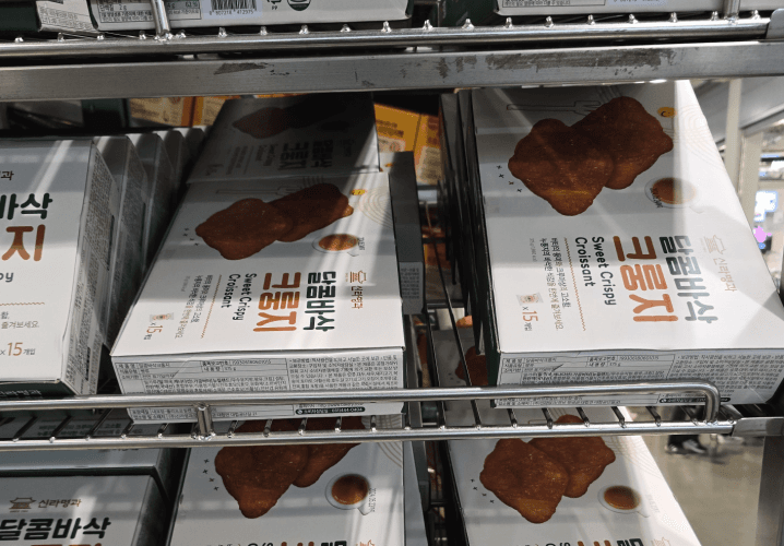 신라명과 달콤바삭 크룽지 25G X 15