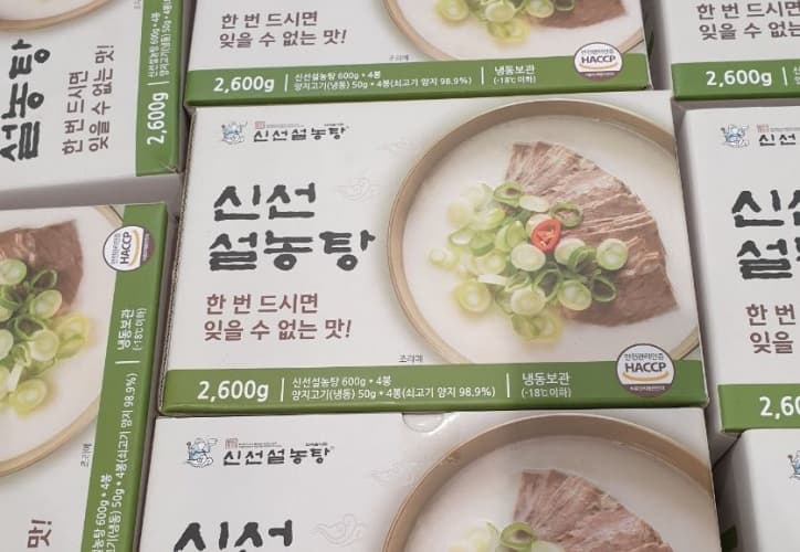 신선설농탕 설농탕 650G X 4