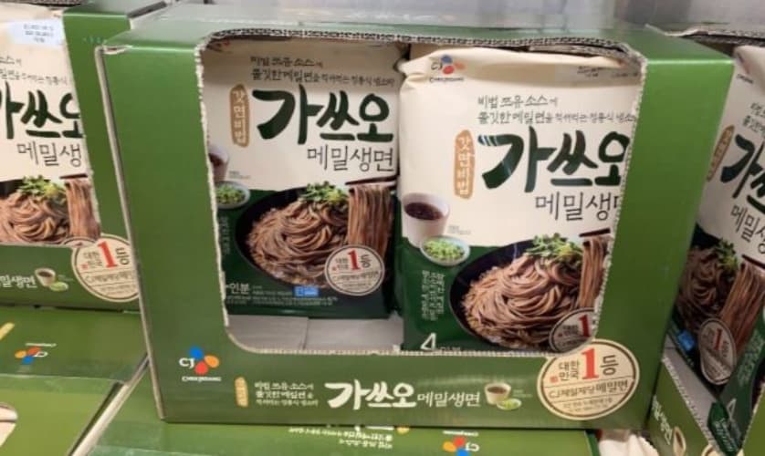 씨제이 가쓰오메밀생면 1,705G (6인분)