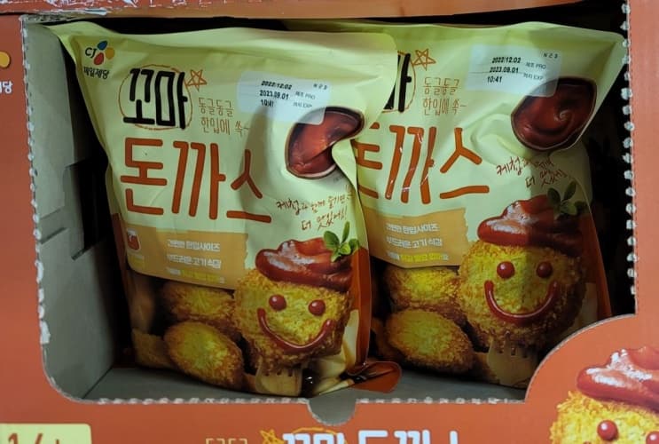 씨제이 꼬마돈까스 1400G