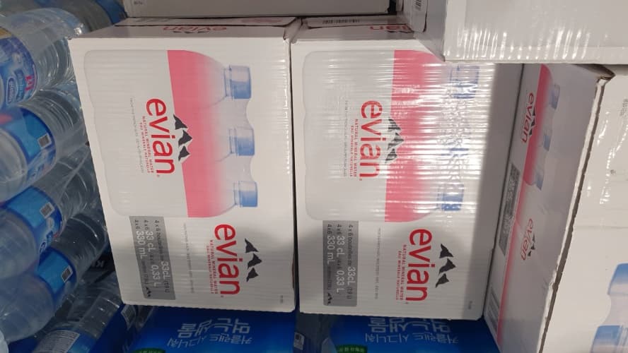 에비앙 천연광천수 330ML X 24팩