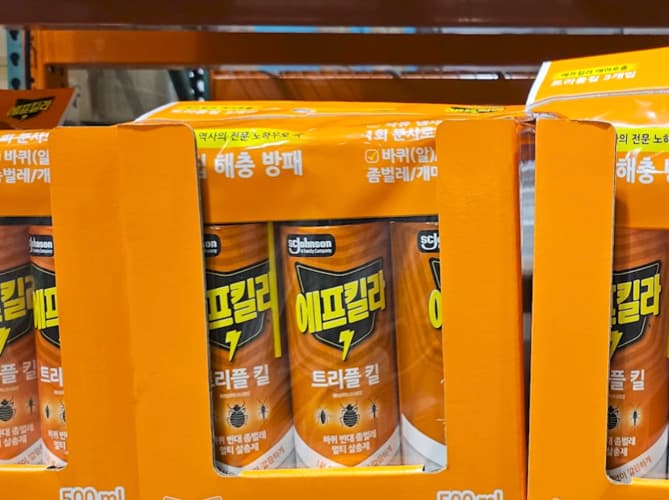에프킬라 바퀴살충제에어로졸 500ML X 3개