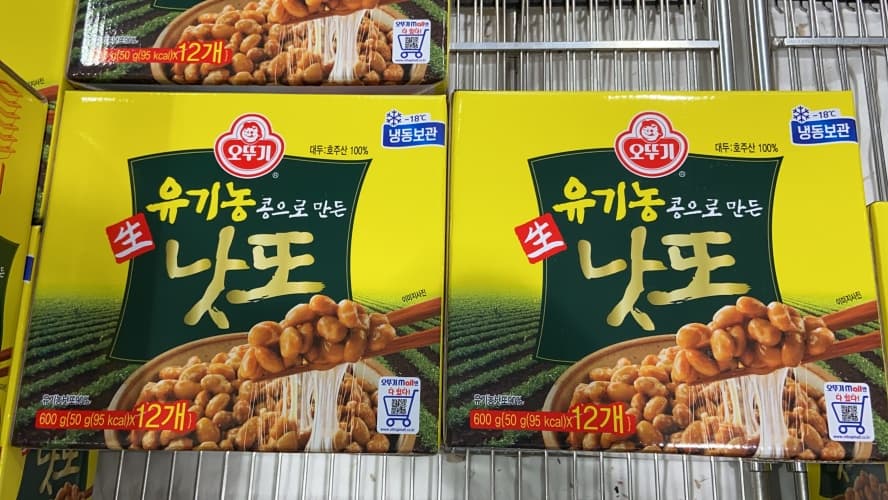 오뚜기 유기농 낫또 (50GX3)X4