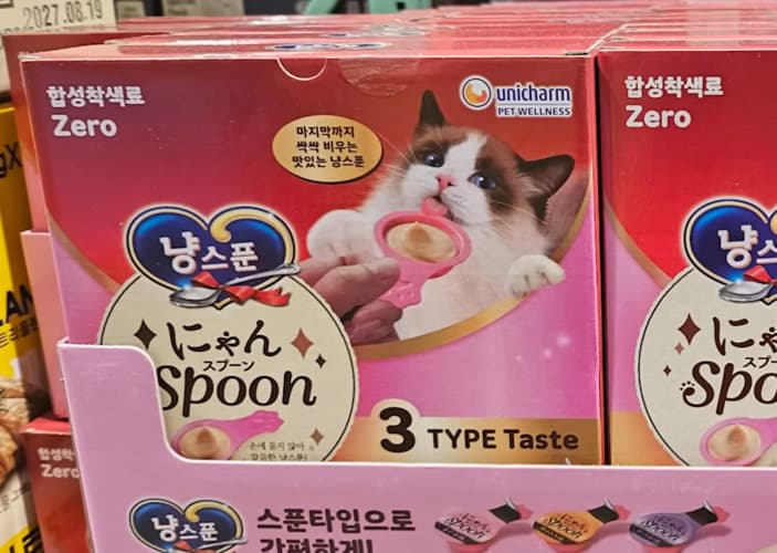 유니참 긴노스푼 냥스푼 10PCS X 4팩