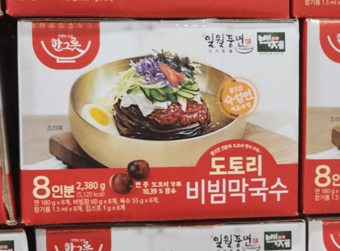 일월풍면 도토리 비빔막국수 297.5G X 8