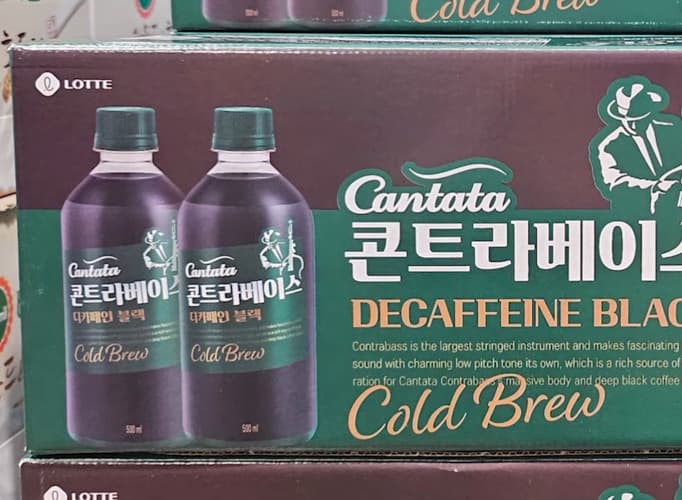 칸타타 콘트라베이스디카페인 500ML X 18PK