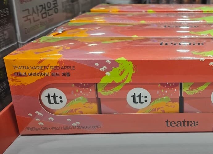 티트라 레드 애플티 2G X 40
