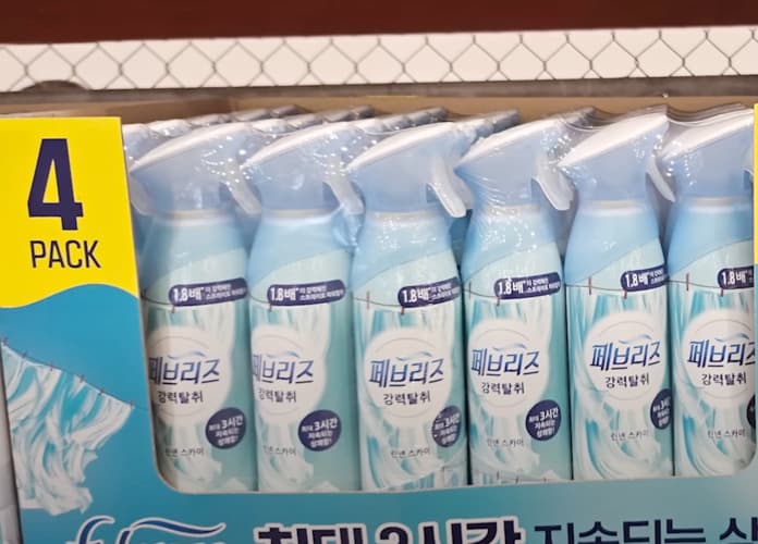 페브리즈 공기탈취제 165G X 4개
