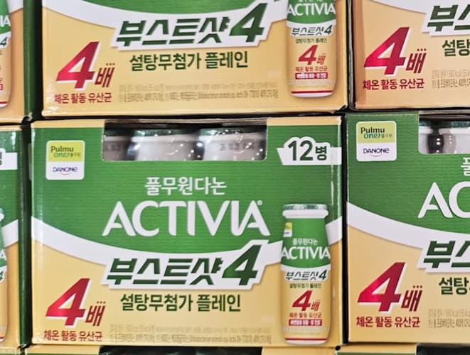풀무원 다논 액티비아 부스트샷4 100ML X 12 (무가당)