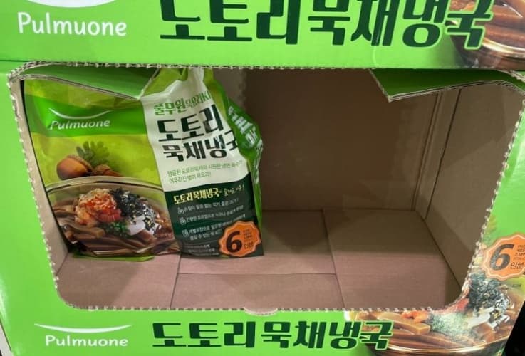 풀무원 도토리묵채냉국 2589G 6인분