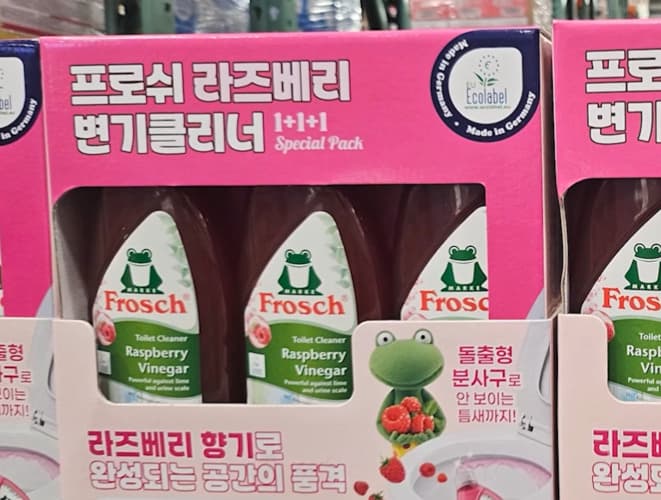 프로쉬 변기클리너 750ML X 3 / 라즈베리