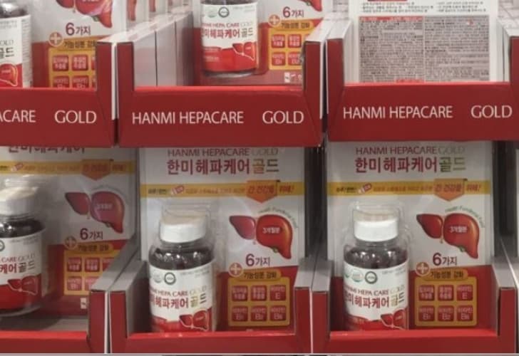 한미양행 헤파케어골드 1000MG X 180캡슐