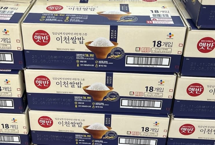 햇반 이천쌀밥 210G X 18