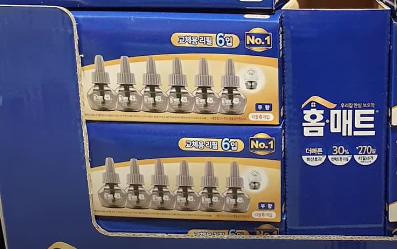 홈매트 스마트리퀴드 리필 45일 X 6개