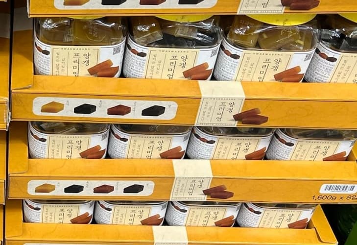 화과방 프리미엄 영양갱 1.6KG / 40G X 40CT