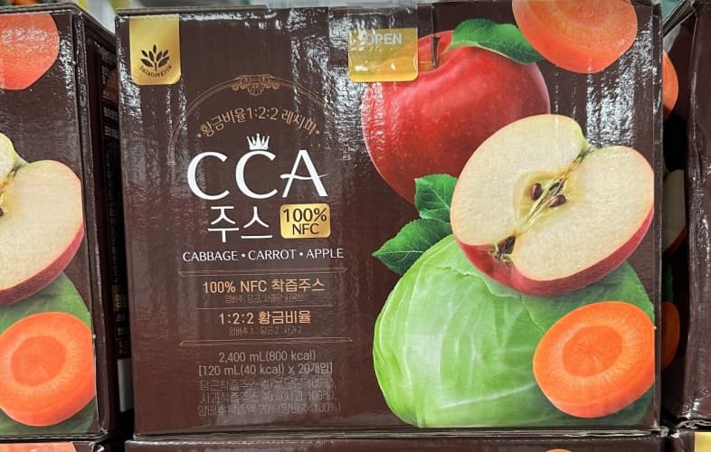 BALANCE GROW CCA 착즙 주스 120ML X 20