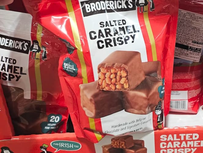 BRODERICK BROTHERS 솔티드카라멜청크 400G / 20G X 20