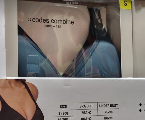 CODES COMBINE 스포츠 브라 2P S-L ASIAN SIZE