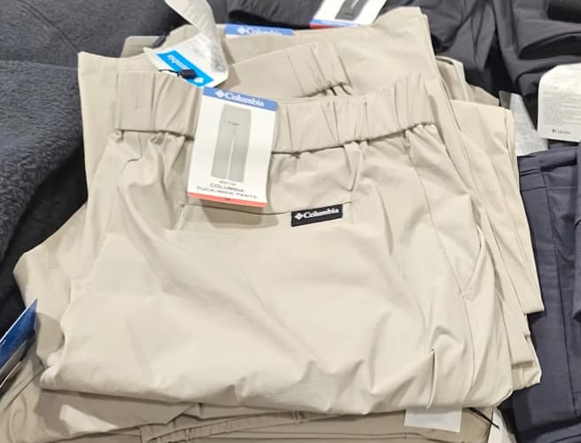 COLUMBIA 여성 나일론 바지 S,M,L ASIAN SIZE
