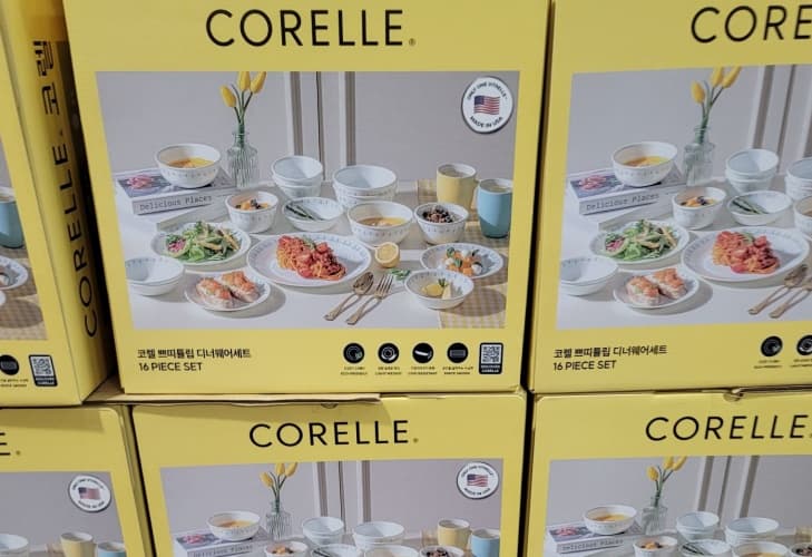 CORELLE 코렐 쁘띠튤립 디너웨어 4인세트 16P
