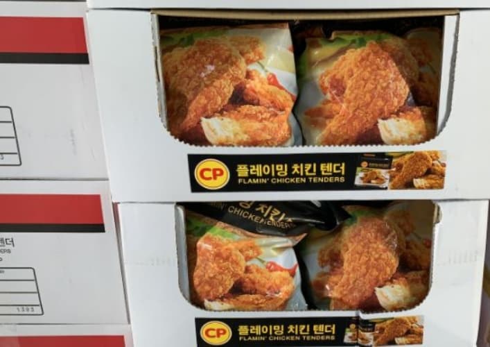 CP 플레이밍 치킨 텐더 1.5KG
