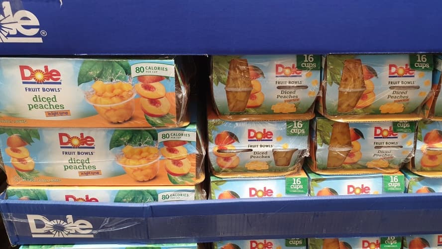 DOLE 복숭아컵 113G X 16