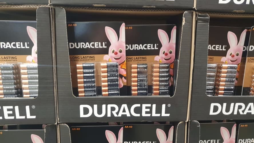 DURACELL 듀라셀 알카라인 건전지 AA(1.5V) 40개입