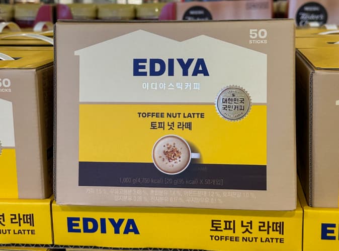 EDITA 토피넛라떼 20G X 50