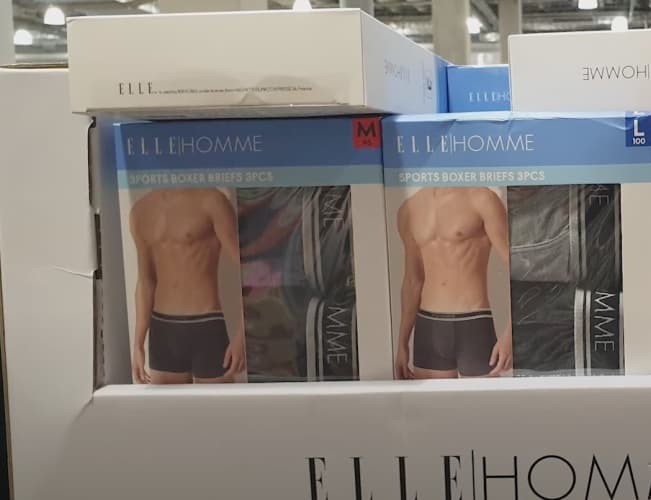 ELLE 남성 브리프 3매 M - XXL ASIAN SIZE