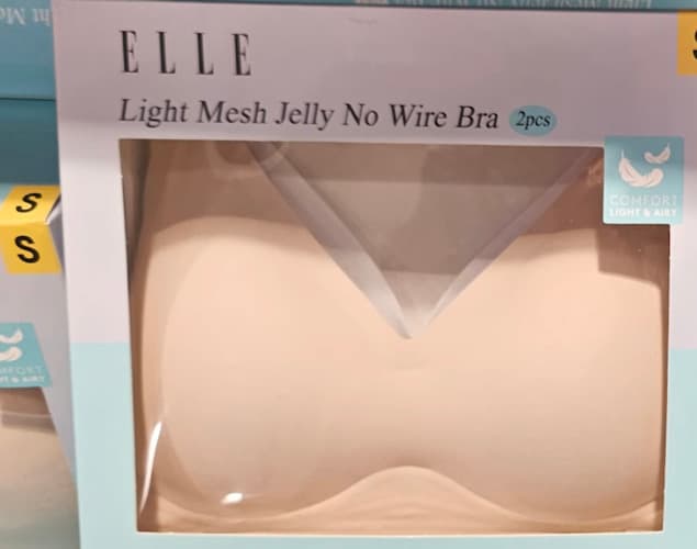 ELLE 젤리브라 2매 S,M,L,XL ASIAN SIZE