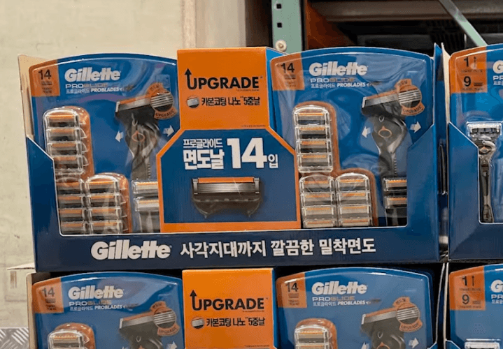 GILLETTE 질레트 프로글라이드 면도날 14개