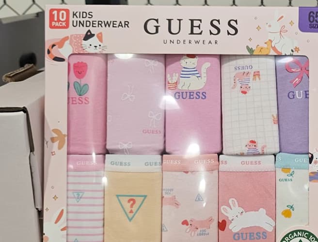 GUESS 아동팬티10매 65 - 85 ASIAN SIZE