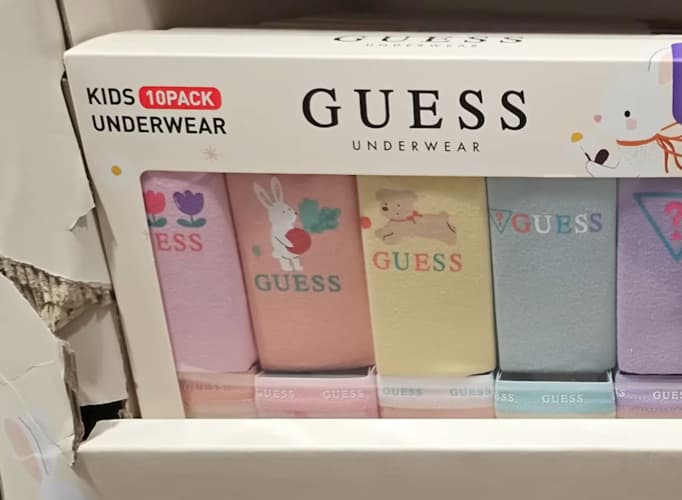 GUESS 아동 팬티 10매 65-85 ASIAN SIZE