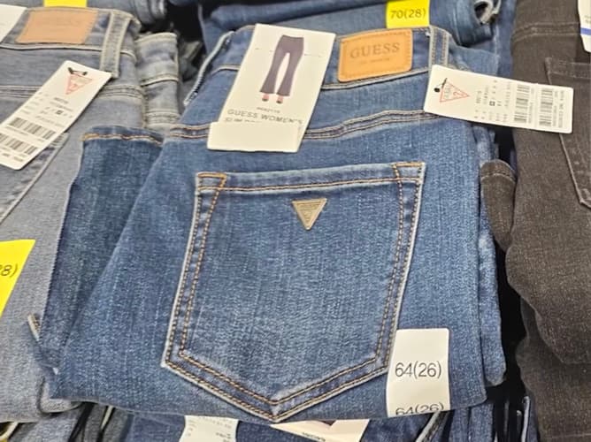 GUESS 여성 부츠컷청바지 26-30 ASIAN SIZE