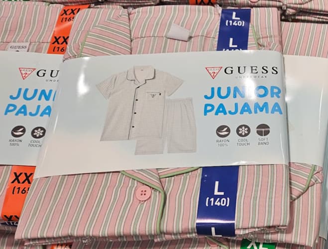 GUESS JUNIOR 레이온파자마세트 140,155,165