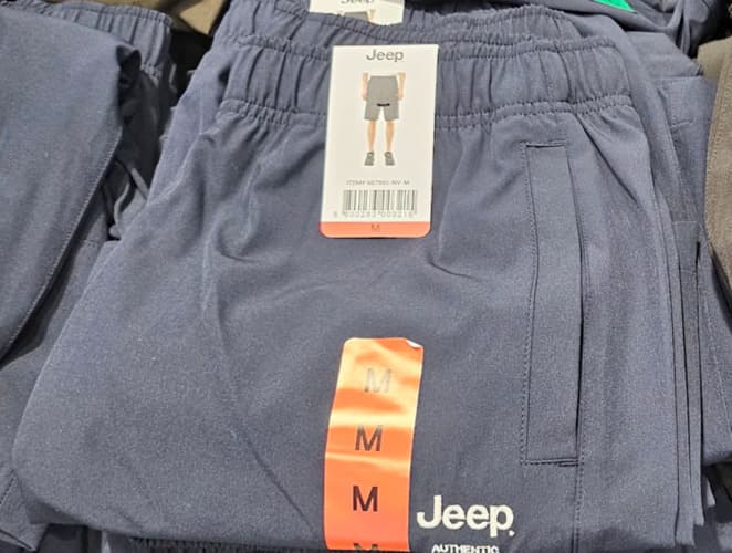JEEP 남성 우븐반바지 M - XXL ASIAN SIZE