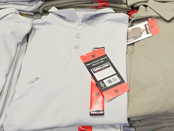 KIRKLAND SIGNATURE 남성 반소매 폴로 S,M,L,XL US SIZE